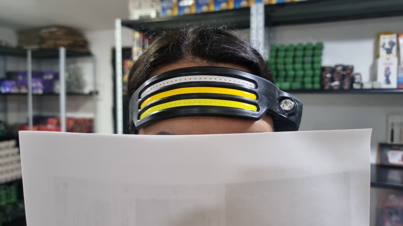 LINTERNA FRONTAL 3 LED RECARGABLE CON SENSOR DE MOVIMIENTO