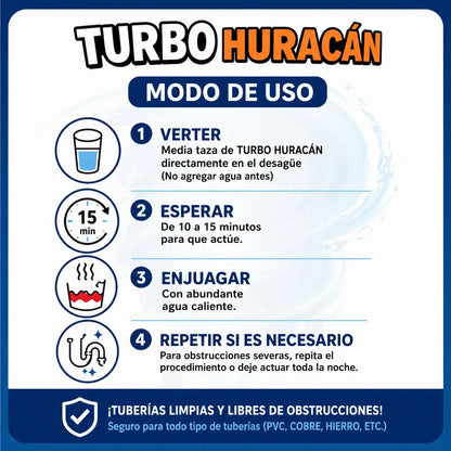 TURBO HURACÁN - PROMOCIÓN 2X1