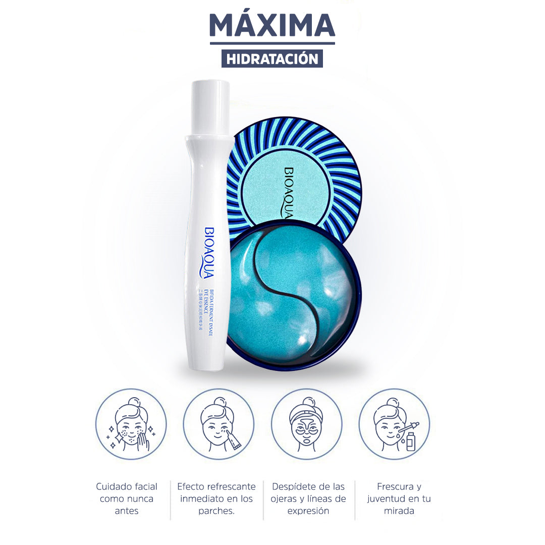 Combo Duo Antiojeras Blue – Hidratación y Frescura para una Mirada Más Despejada