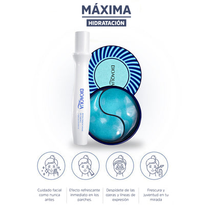 Combo Duo Antiojeras Blue – Hidratación y Frescura para una Mirada Más Despejada