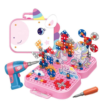 Juego Taladro Infantil 298 Piezas