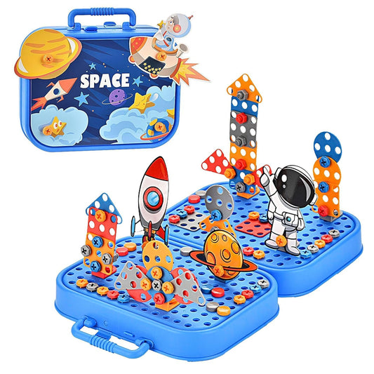 Juego Taladro Infantil 298 Piezas